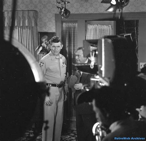 behind the scenes of andy griffith show|were andy and barney cousins.